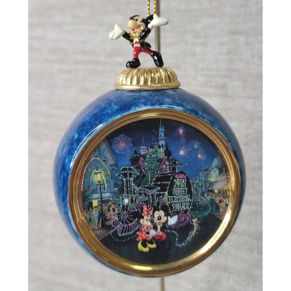 Disney Main Street Electrical Parade Porcelain Ornament Bradford Editions 68981